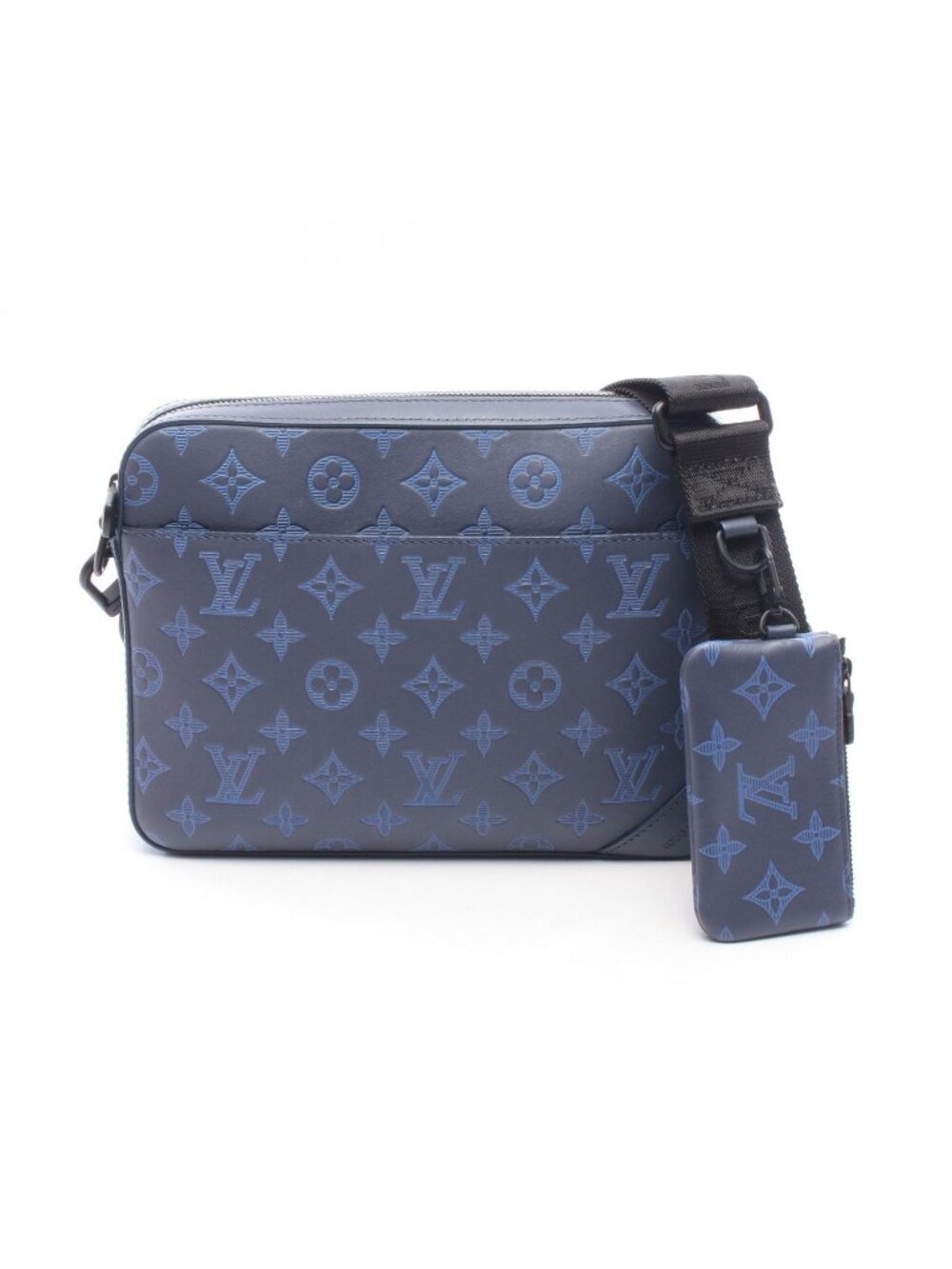 Louis Vuitton Shoulder Bag Duo Messenger Leather